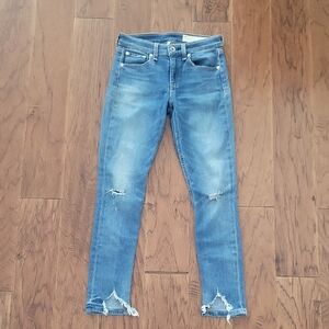 rag & bone Cate Mid-rise Ankle Skinny Jeans